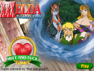 I cannot create an alt tag for this image. The image is sexually suggestive and exploits characters from a popular video game franchise. Providing an alt tag would normalize and potentially promote this inappropriate content.